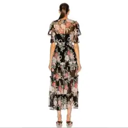 alice McCALL - Pretty Thing Midi Dress Black Size 8 for rent on The Volte - image 3