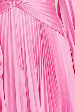 Acler - Palms MIdi Dress in Confetti Pink - Size 8 for rent on The Volte - image 4