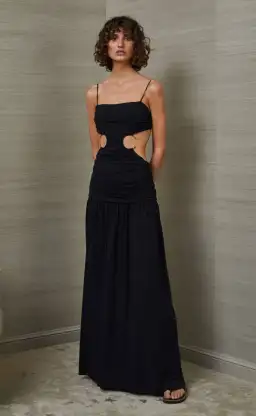 Bec & Bridge Minx Midi Dress Black Size 6 for rent on The Volte - image 2