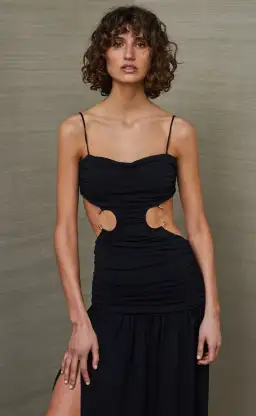 Bec & Bridge Minx Midi Dress Black Size 6 for rent on The Volte - image 4