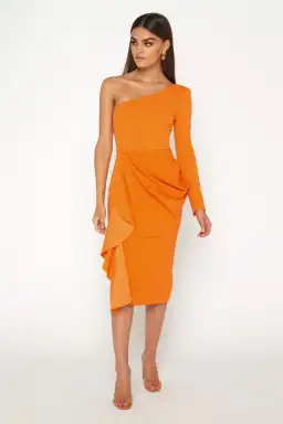 Mossman Follow Me Dress Orange Size 8 