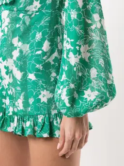 Alexis Green Cerca Dress Print Size 8