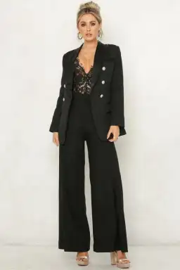 Mossman Sartorial Blazer Black Size 2  for rent on The Volte - image 3