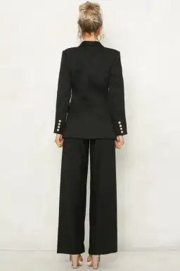 Mossman Sartorial Blazer Black Size 2  for rent on The Volte - image 2