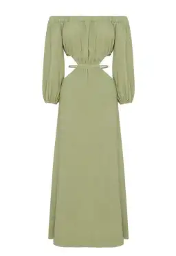Avenue The Label Maxi Isadora Dress Green Size 10