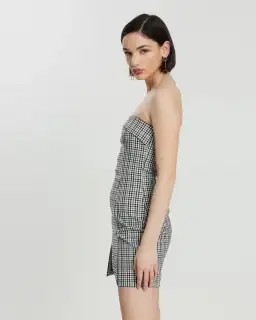 Bec and Bridge Gingham Girl Mini Dress Print Size 10