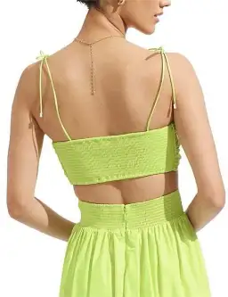 Steele Austin Skirt & Cameron Bustier Set Green Size 8