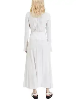 Bec and Bridge Raye Love Sleeve Maxi Dress White Size 8 
