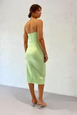 Bec & Bridge Clover Midi Dress Green Size 6 for rent on The Volte - image 2