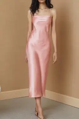 Bec & Bridge Veronique Midi Dress Coral Size 8