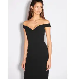Effie Kats AAMI Midi Dress Black Size AU 10 for rent on The Volte - image 2