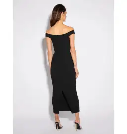Effie Kats AAMI Midi Dress Black Size AU 10 for rent on The Volte - image 3