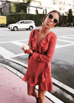 Realisation Par The Alexandra Mini Dress Red Star Size 6 for rent on The Volte - image 5