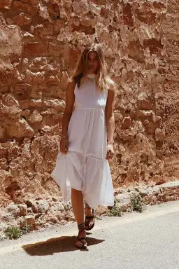 Maurie and Eve Florence Dress White Size 12 for rent on The Volte - image 3