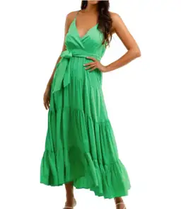 Sheike Mystique Maxi Dress Green 