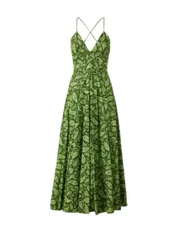 Scanlan Thedore Cotton Paisley Shoestring Dress Print Size AU 8 for rent on The Volte - image 4