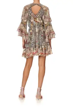 Camilla Anarchy at Annabels Short Wrap Dress Print 