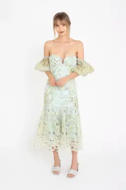 Acler Holland Dress Green Size 6 for rent on The Volte - image 5