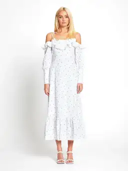 Alice McCall Limonata Midi Dress Porcelain Size 14 for rent on The Volte - image 2