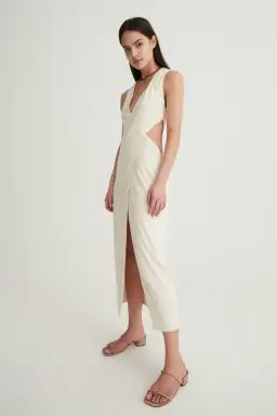 Hansen & Gretel Zenith Dress Sand Size 6 for rent on The Volte - image 3