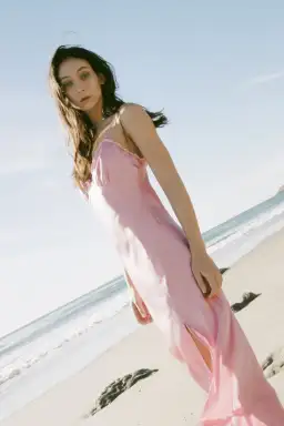 Hansen & Gretel Hayley Dress Taffy Pink Size 10 for rent on The Volte - image 2