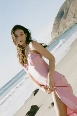 Hansen & Gretel Hayley Dress Taffy Pink Size 10 for rent on The Volte - image 3