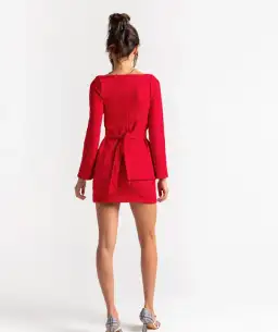 Arcina Ori Selena Set Red Size 8 for rent on The Volte - image 4