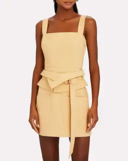 Alexis Eve Dress Yellow Denim Size 6 for rent on The Volte - image 4