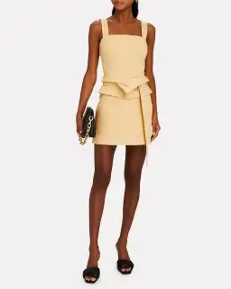 Alexis Eve Dress Yellow Denim Size 6 for rent on The Volte - image 5