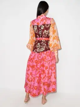 Alemais Luis Dress Print Size 6 for rent on The Volte - image 1