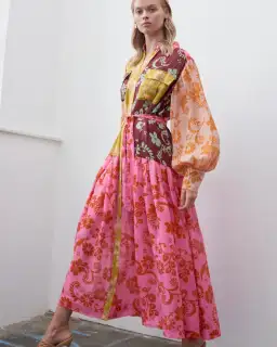 Alemais Luis Dress Print Size 6 for rent on The Volte - image 2