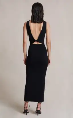 Bec & Bridge Sorbet Summer Midi Dress Black Size 6 for rent on The Volte - image 5