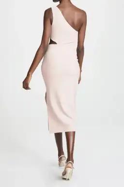 Bec and Bridge Alessandra Assym Dress in Nude Size 8 for rent on The Volte - image 3