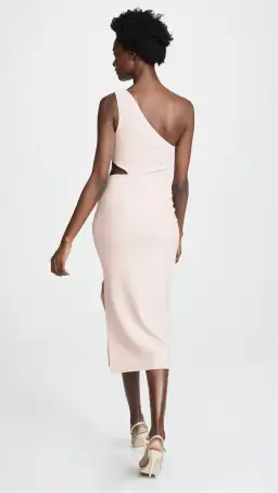 Bec and Bridge Alessandra Assym Dress in Nude Size 8 for rent on The Volte - image 2