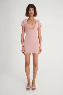 Hansen & Gretel Danique Dress Pink Size 8 for rent on The Volte - image 2