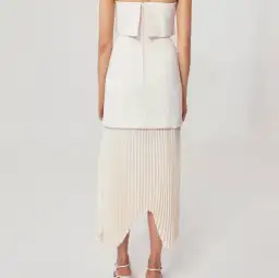 C/MEO Collective Take Seriously Dress White Size 8 for rent on The Volte - image 2