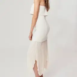 C/MEO Collective Take Seriously Dress White Size 8 for rent on The Volte - image 3