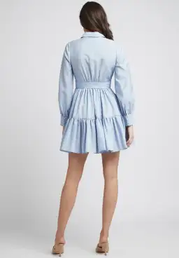 Sheike Abigail Dress Pale Blue