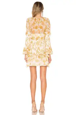 Thurley Inca Mini Dress Print Buttermilk