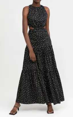 Significant Other Poppy Dress Black Size 10 