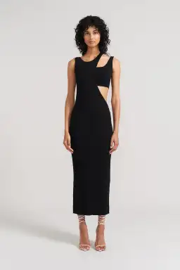Henne Olympia Dress Black Size 8 for rent on The Volte - image 1