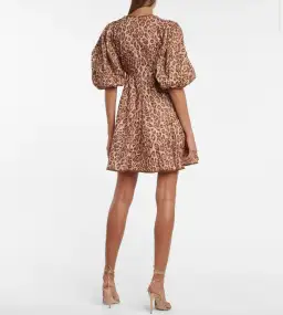 Zimmermann Concert Day Mini Dress Print