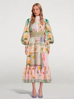 Alemais Emma Gale Shirt Dress Print Size 10