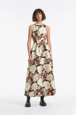 Sir the Label Vivienne Dress Print Size AU 10