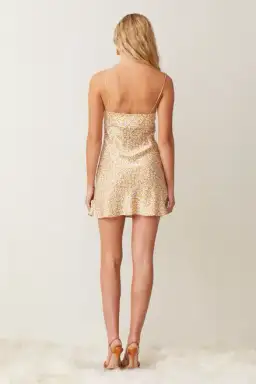 Bec & Bridge Zoe Mini Pleat Silk Dress Floral Size 8  for rent on The Volte - image 3