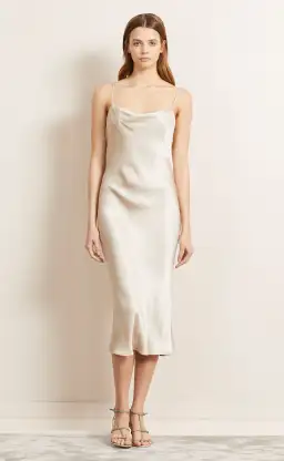 Bec & Bridge Moon Dance Slip Dress Sand Size 6 for rent on The Volte - image 1