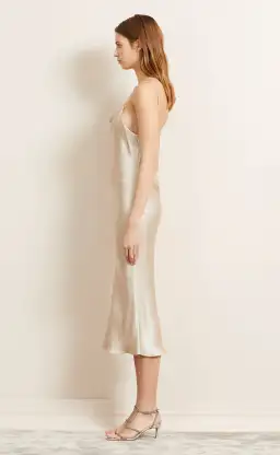 Bec & Bridge Moon Dance Slip Dress Sand Size 6 for rent on The Volte - image 2