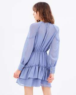 Talulah Sweet Allure Long Sleeve Mini Dress Purple Size 6 for rent on The Volte - image 5