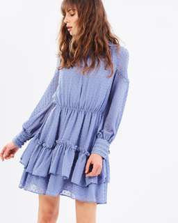 Talulah Sweet Allure Long Sleeve Mini Dress Purple Size 6 for rent on The Volte - image 2