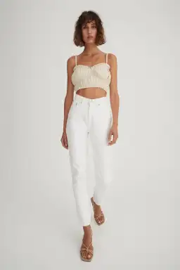 Hansen and Gretel Tully Top & Costello Skirt Set Beige